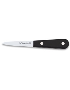 Coltello per ostriche in acciaio inox con manico pom, 7 cm