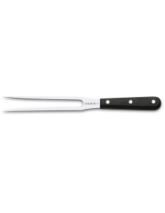 Stainless steel uniblock carving fork, 20 cm