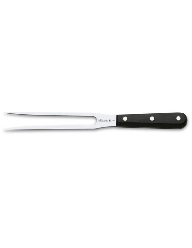 Forchetta da intaglio uniblock in acciaio inox, 20 cm