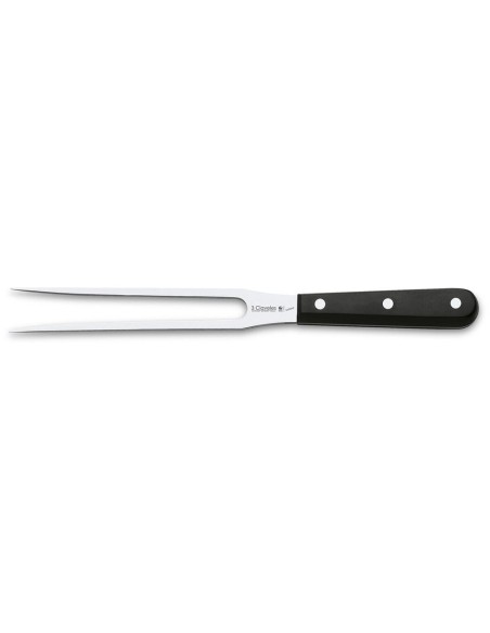 Forchetta da intaglio uniblock in acciaio inox, 20 cm
