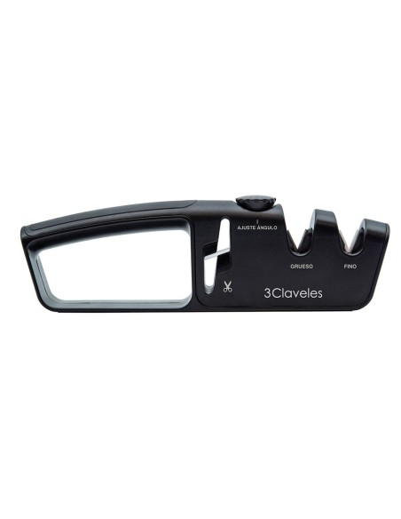 Aiguiseur de ciseaux et de couteaux avec angle réglable de 25 cm