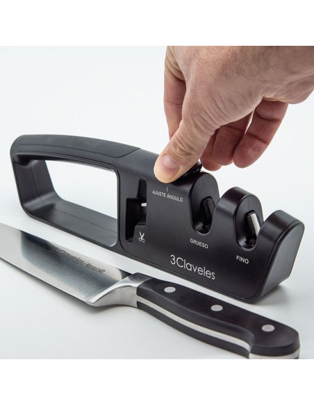Schneider und Messer Schärfer mit verstellbarem Winkel von 25 cm