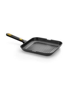 Padella in alluminio fuso gialla, 28 cm