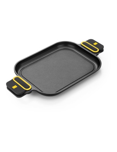 Gril en aluminium coulé avec revêtement antiadhésif triple couche, 32 x 24 cm