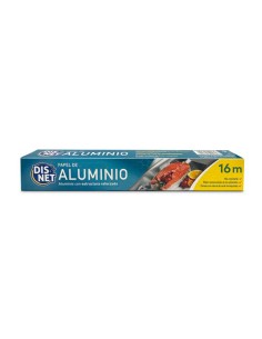 Papel de aluminio con estructura reforzada 16 m