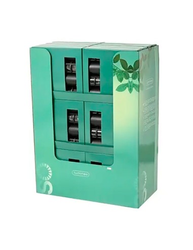 Estaca solar preta 1 led, 3 im, função fixa, conjunto de 4 unid