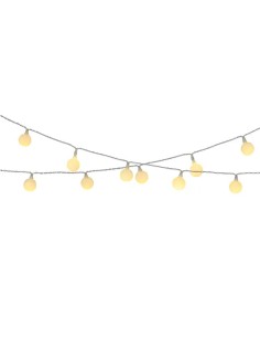 Solar garland 30 LEDs, 3 lm, warm white light, IP44, 2.9 m