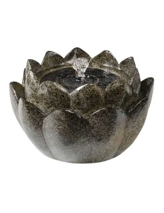 Solarblumenbrunnen, IP68, für den Außenbereich, ø23 x 14 cm