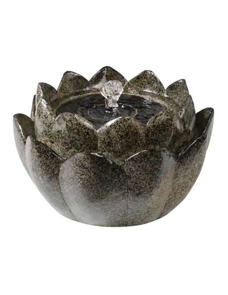 Fonte solar em forma de flor, IP68, para exterior, ø23 x 14 cm