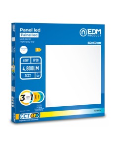 Pannello LED 40W 3CCT 4800 lm 595x595 mm 2