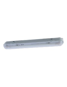 Waterproof LED Tube Fixture 60 cm, White, IP65