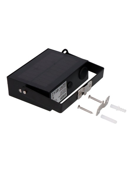 Adjustable solar spotlight 10 W 1800 lm 6500 K with motion sensor