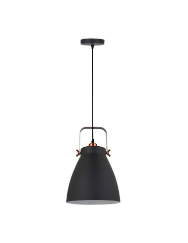 E27 Black and Copper Pendant Ceiling Lamp 270 x 1200 mm