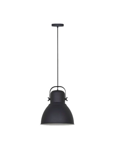 Lampada a sospensione E27 nera 320mm