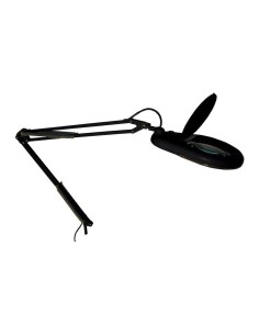 Flexo LED lupa 3x 9W 685 lm 6500K negro 350 x 950 mm