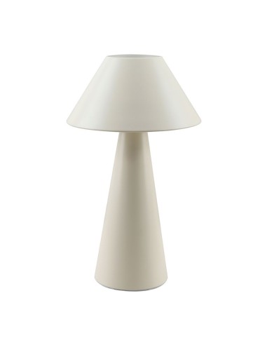 Lampada da tavolo E27 tipo fungo bianca, 200 mm
