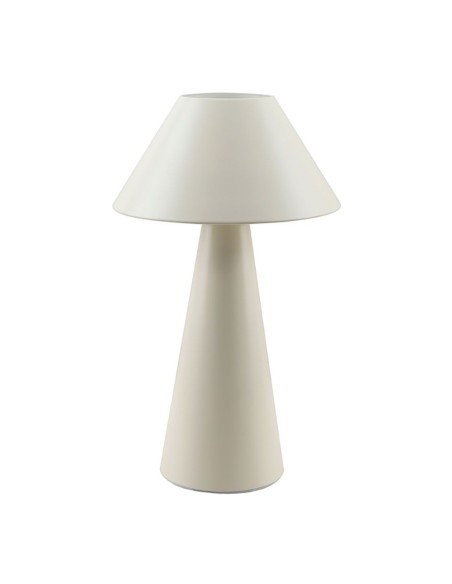 Lampada da tavolo E27 tipo fungo bianca, 200 mm