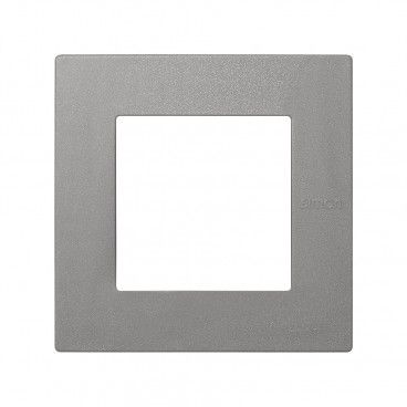 Marco 1 elemento gris esmeril s.27 scudo SIMON 2705610-063