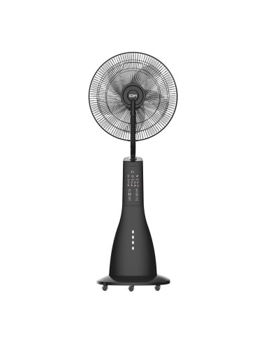 Ventilatore nebulizzatore ricaricabile 70W, 41 x 41 x 128 cm