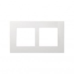 Moldura 2 elementos brancos SIMON 27 Scudo 2705620-030