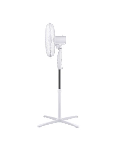 Ventilador de pie 38 W, blanco, 40 cm, pack de 2 unidades