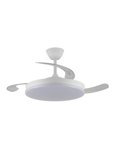 Ventilatore da soffitto LED 3CCT con pale retrattili, 45W 2