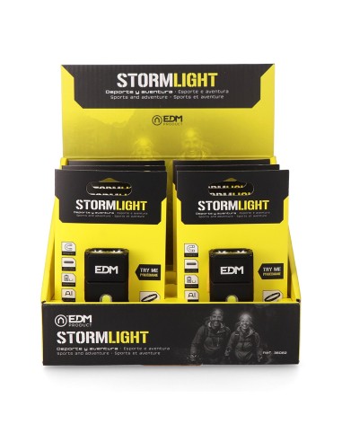 Mini linterna LED Stormlight recargable 13W 1000 lm