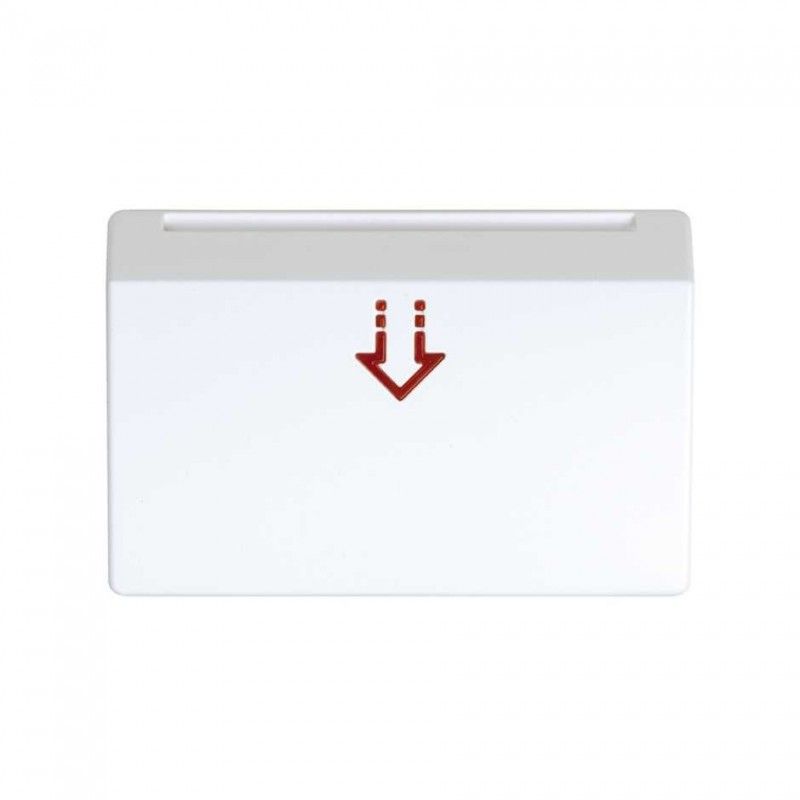 Coprire il titolare di carta bianco, SIMON 27078-30