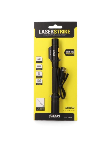 Wiederaufladbare LED-Stiftlampe 250 lm
