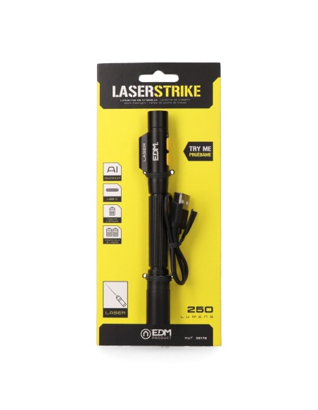 Wiederaufladbare LED-Stiftlampe 250 lm