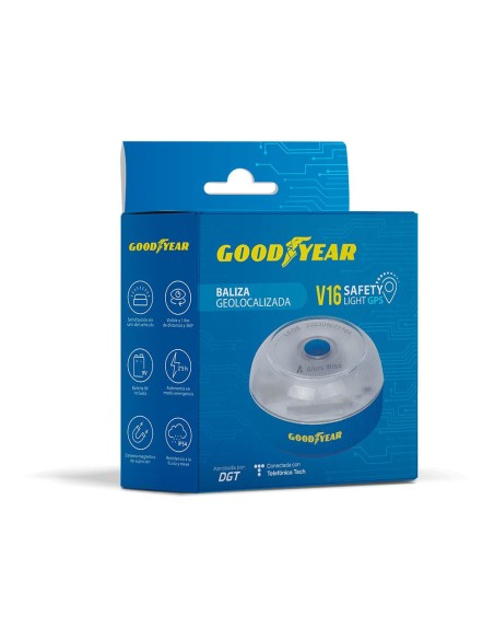 V16 Emergency Beacon Approved Geolocalizable DGT 3.0