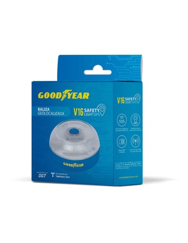 V16 Emergency Beacon Approved Geolocalizable DGT 3.0