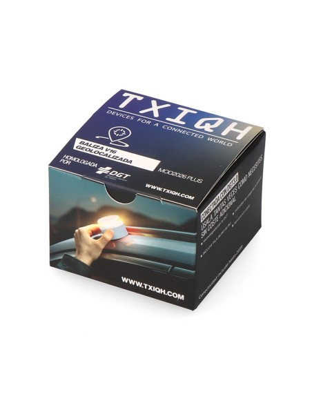 Balise V16 d'urgence IP54 géolocalisable DGT 3.0