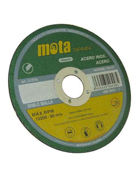 Disco de corte de aço inoxidável 115 mm x 1,0 mm