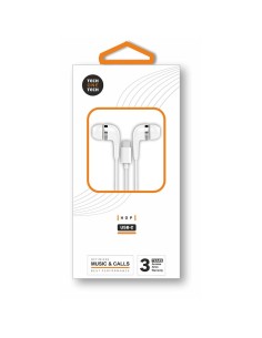 Fones Hop USB-C Brancos 2m