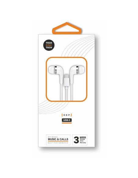 Hop USB-C Kopfhörer Weiß 2m