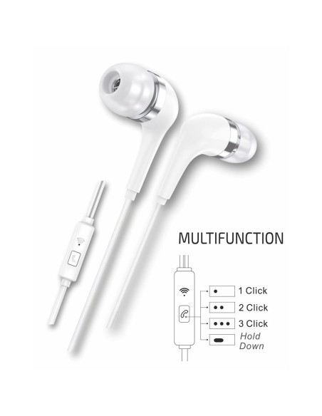Hop USB-C Kopfhörer Weiß 2m