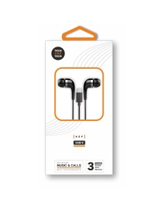 Casque hop USB-C noir avec son haute qualité