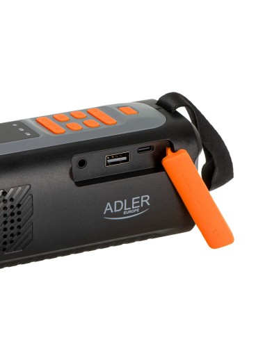 Solar-Notfallradio mit Kurbel und 4W LED-Lampe
