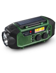 Emergency Multi-Function Solar/Dynamo/USB Radio 4000 mAh 2