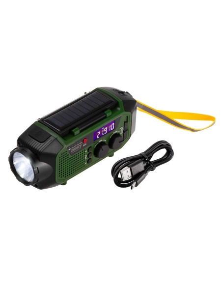 Notfall-Multifunktionsradio Solar/Dynamo/USB 4000 mAh