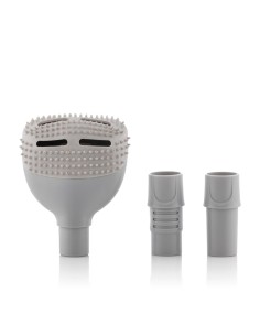 Escova removedora de pelos de silicone para aspirador 3 cm