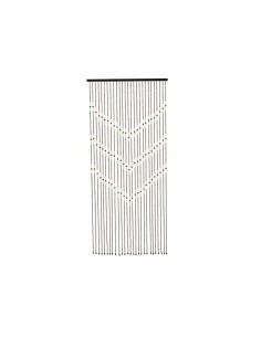 Striped bamboo curtain 90 x 200 cm