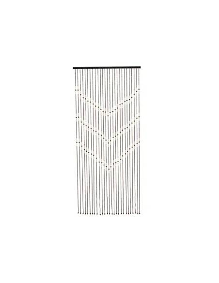 Striped bamboo curtain 90 x 200 cm