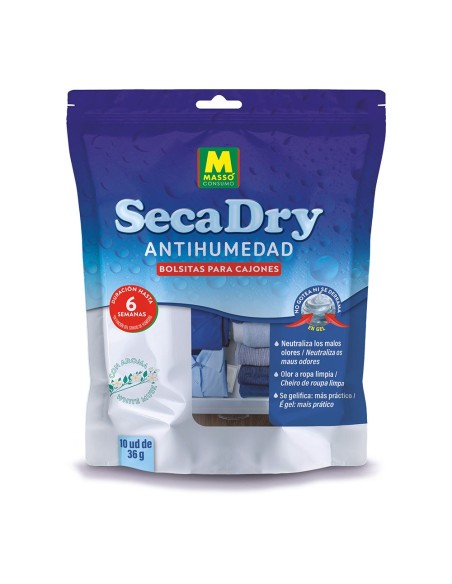 Feuchtigkeitsabsorber Gelbeutel 36 g für Schubladen und Schränke