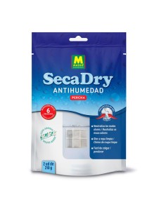 Moisture Absorbing Gel Hanger Secadry, 120 g, 2 pcs