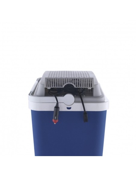 Glacière de camping thermoélectrique 12V, 24L, bleue