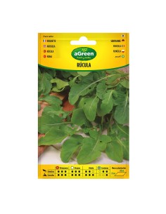 Pacote de sementes de rúcula - cultivo fácil e rápido