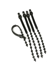 Attaches en caoutchouc 60 cm, blister de 2 unités