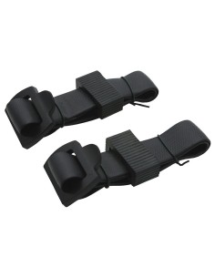 Collier en caoutchouc flexible pour arbres, 2,5 x 45 cm, 2 pcs